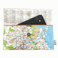 Recycled Street Map Wallet - Brisbane and Surrounding Suburbs
