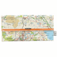 Recycled Street Map Wallet - Brisbane and Surrounding Suburbs
