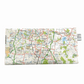 Recycled Street Map Wallet - Brisbane and Surrounding Suburbs
