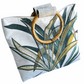 Port Douglas Days Large Shopper with Rattan Handles (Green)