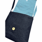 Carnaby Street Cross Body Dark Denim Satchel