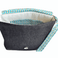 Carnaby Street Cross Body Dark Denim Satchel