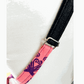 Peacocks in Purple Cross Body Dark Denim Satchel