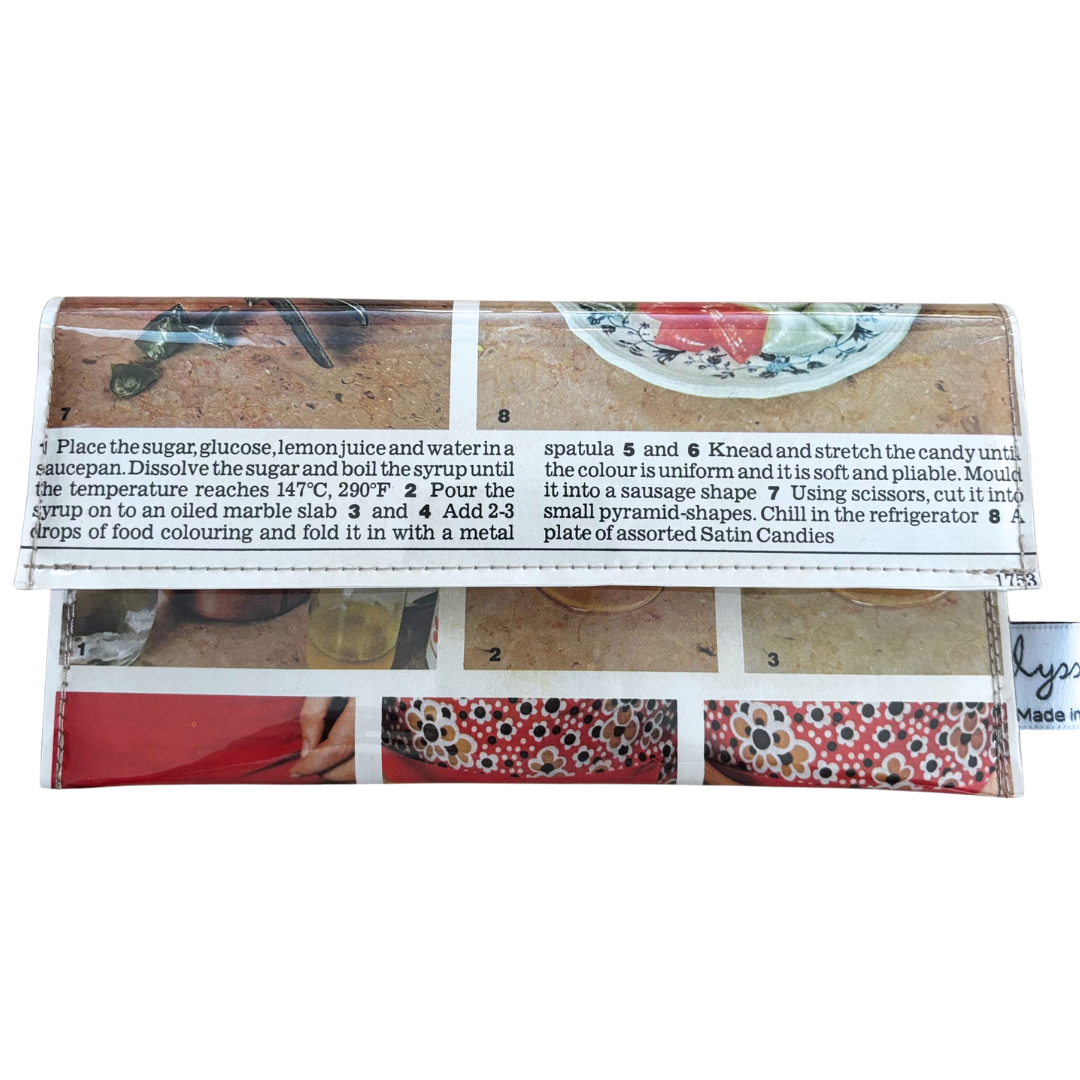 Retro Recipe Wallet - Sweets and Candies