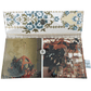 Vintage Garden Book Wallet - Fuschias