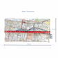 Recycled Street Map Wallet - Richmond, Abbotsford, Hawthorn
