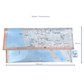 Recycled Map Wallet - SA - Adelaide Northern Coastline Suburbs