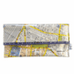 Recycled Street Map Wallet - Sydney Central Station, Surry Hills, Darlinghurst