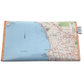 Map wallet by lyssymay with map design on a white background