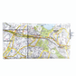 Recycled Street Map Wallet - Elizabeth Bay, Kings Cross, Paddington