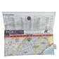 Recycled Street Map Wallet - Lyssy May Handmade Wallet recycled map of Lilyfield, Rozelle, Annandale and Leichhardt