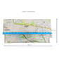 Recycled Street Map Wallet - Loganholme, Holmview, Edens Landing, Bethania, Tanah Merah