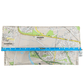 Recycled Street Map Wallet featuring Loganholme and Brisbane suburbs made from vintage UBD map pages