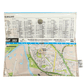 Recycled Street Map Wallet - Loganholme, Holmview, Edens Landing, Bethania, Tanah Merah