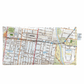 Recycled Street Map Wallet - Richmond, Abbotsford, Hawthorn