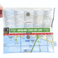 Recycled Street Map Wallet - Sydney Harbour Bridge and Surrounds