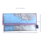 Recycled Map Wallet - WA South West - Explore Australia