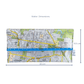 Recycled Street Map Wallet - Cannon Hill, Carina, Morningside, Colmslie