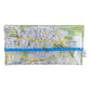 Recycled Street Map Wallet - Cannon Hill, Carina, Morningside, Colmslie