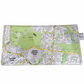 Recycled Street Map Wallet - Carina Heights, Camp Hill, Holland Park, Mount Gravatt East, Mansfield,