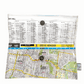 Recycled Street Map Wallet - Carina Heights, Camp Hill, Holland Park, Mount Gravatt East, Mansfield,