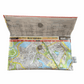 Recycled Street Map Wallet - Gold Coast Palm Beach, Currumbin, Cobaki Lakes