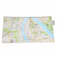 Recycled Street Map Wallet - Indooroopilly, Sherwood, Taringa, Chelmer, Fig Tree Pocket
