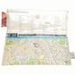 Recycled Street Map Wallet - Kenmore, Kenmore Hills, Jindalee, Pinjarra Hills, Brookfield