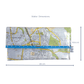 Recycled Street Map Wallet - Slacks Creek, Springwood, Rochedale, Burbank