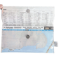 Recycled Street Map Wallet - Sandgate, Bracken Ridge, Brighton
