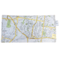 Recycled Street Map Wallet - Sunnybank, Calamvale, Runcorn, Algester
