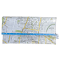 Recycled street map wallet featuring Brisbane suburbs Sunnybank, Calamvale, and Runcorn design