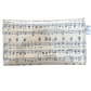 Wallet made from vintage sheet music from 1940s by Lyssy May Australia. Back view showing music and lyrics.